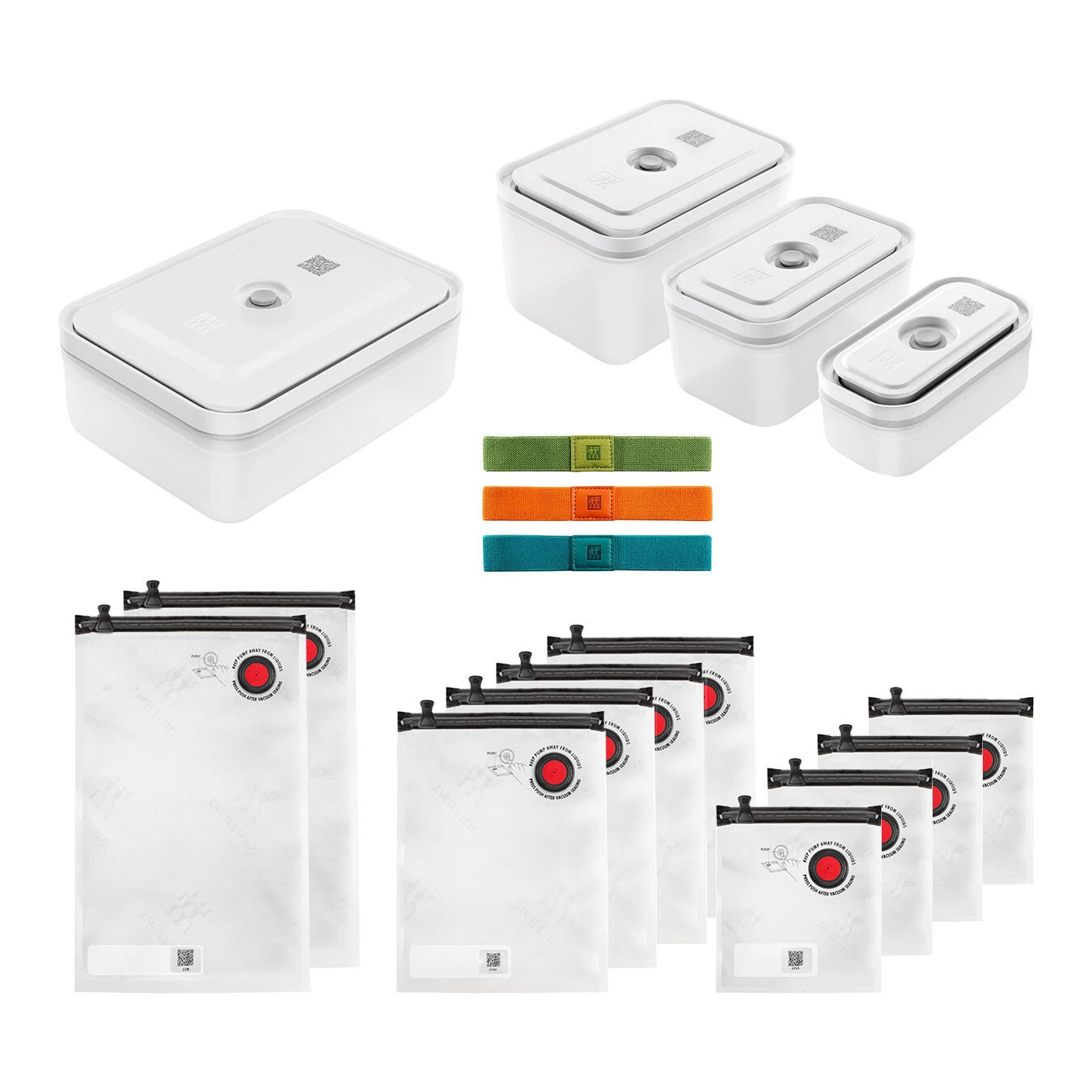 Zwilling Set Sottovuoto Mix, Contenitori, Sacchetti E Accessori Plastica