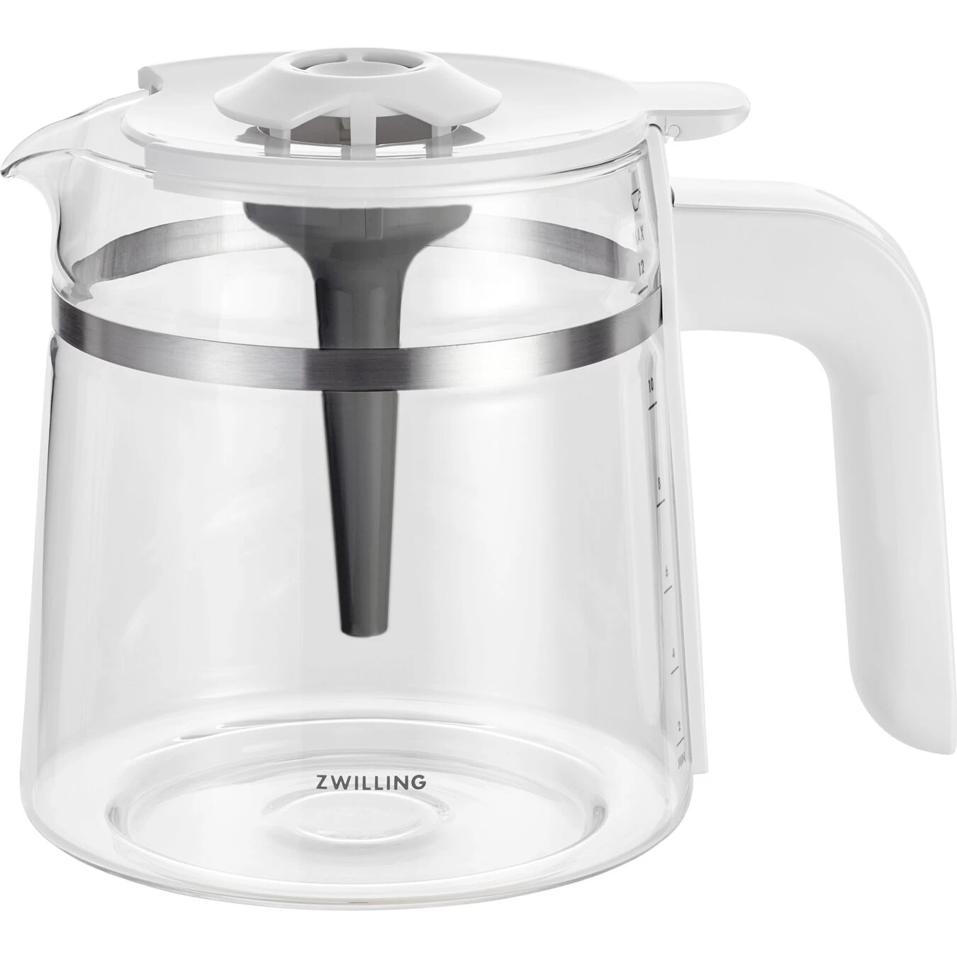 Zwilling Macchina Da Caffè A Filtro, 1,5 L, Bianco-acciaio - immagine 3