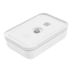 Zwilling Lunch Box Sottovuoto L Piatto, Plastica, Bianco-grigio