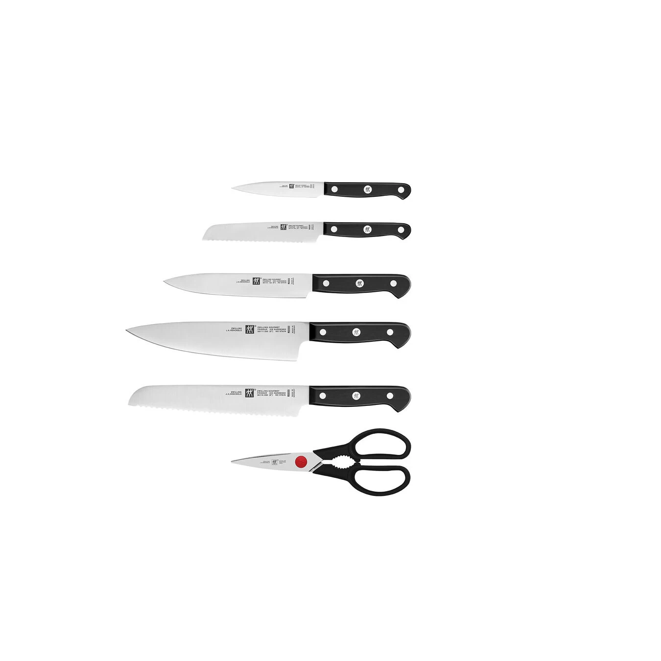 Zwilling Set Di Coltelli Con Ceppo Con Sistema Autoaffilante - 7-pz., Nero - immagine 2