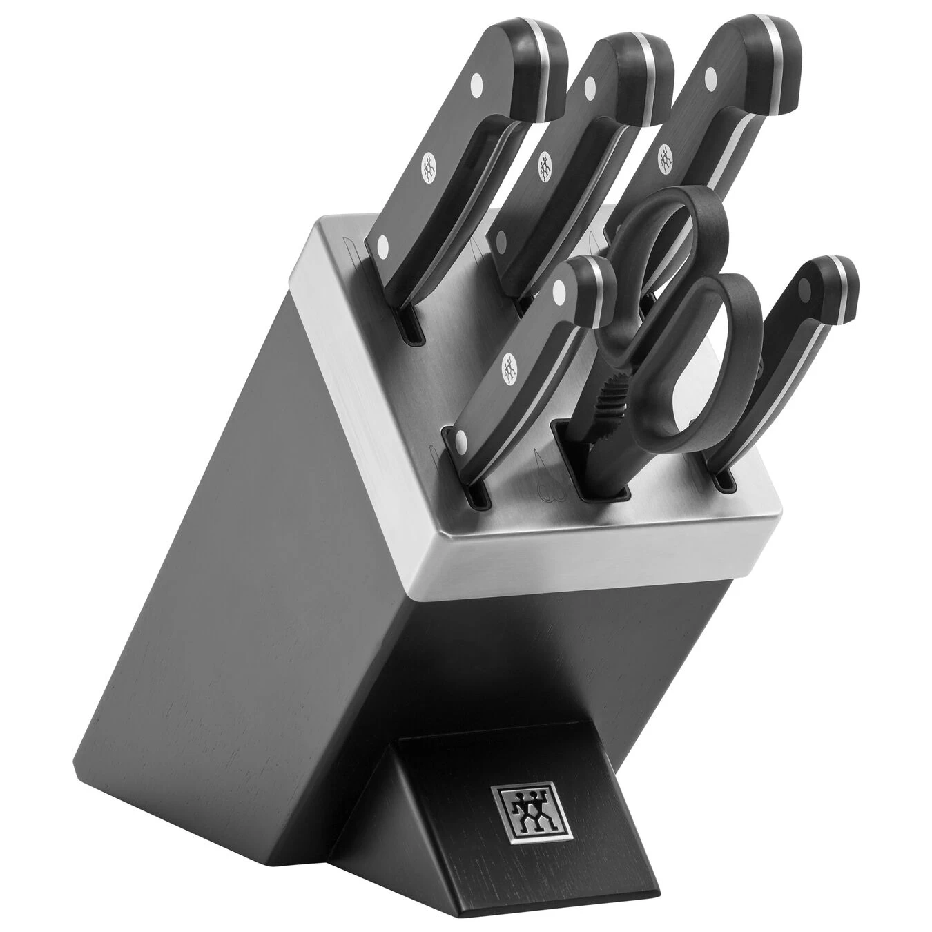 Zwilling Set Di Coltelli Con Ceppo Con Sistema Autoaffilante - 7-pz., Nero
