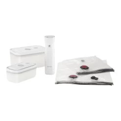 Zwilling Set Sottovuoto, Plastica / S/M, 7-pz., Bianco
