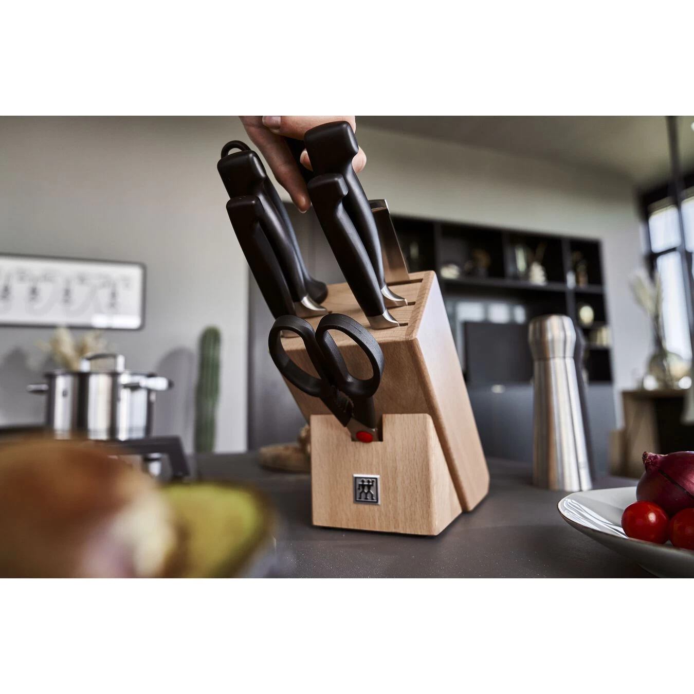 Zwilling Set Di Coltelli Con Ceppo - 8-pz., Naturale - immagine 4