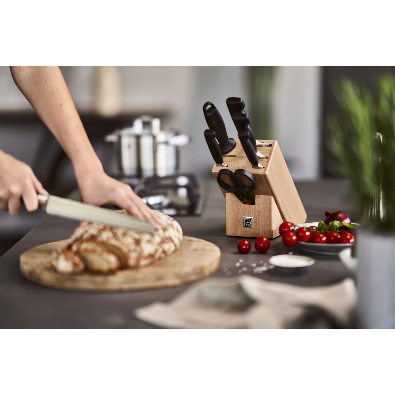 Zwilling Set Di Coltelli Con Ceppo - 8-pz., Naturale - immagine 3