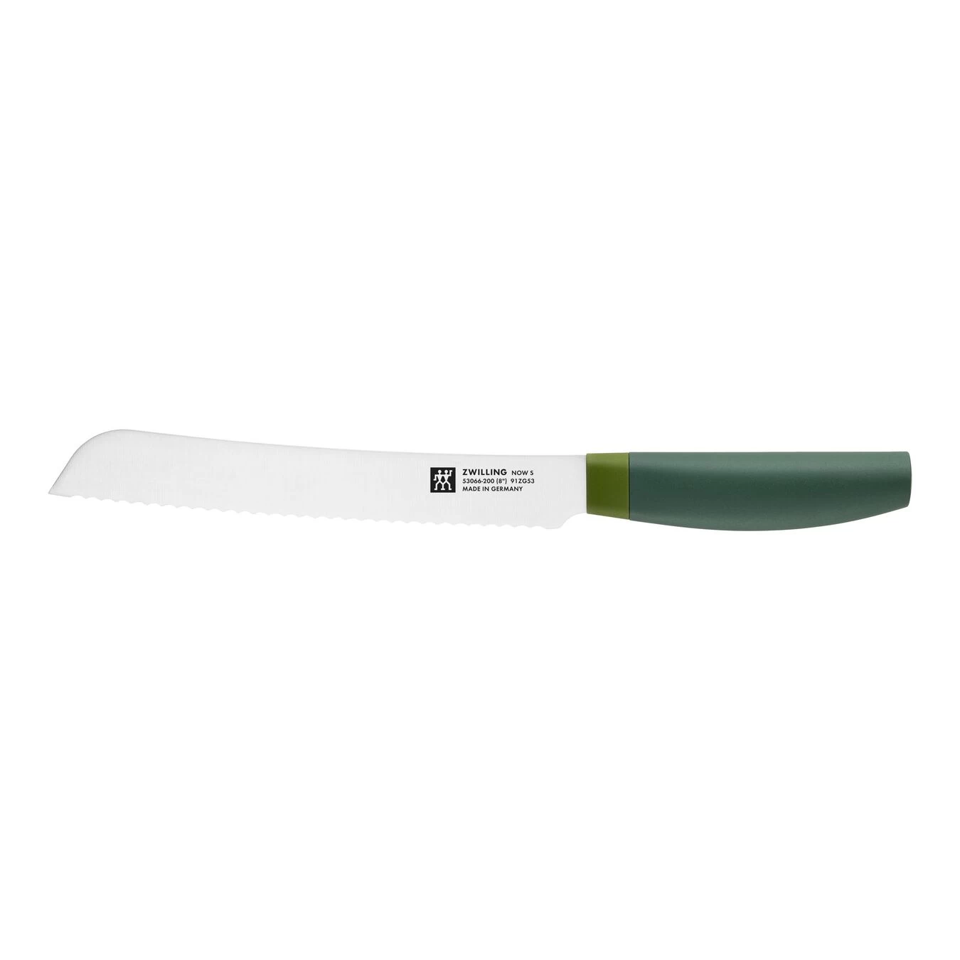 Zwilling Coltello Da Pane Seghettato - 20 Cm, Verde