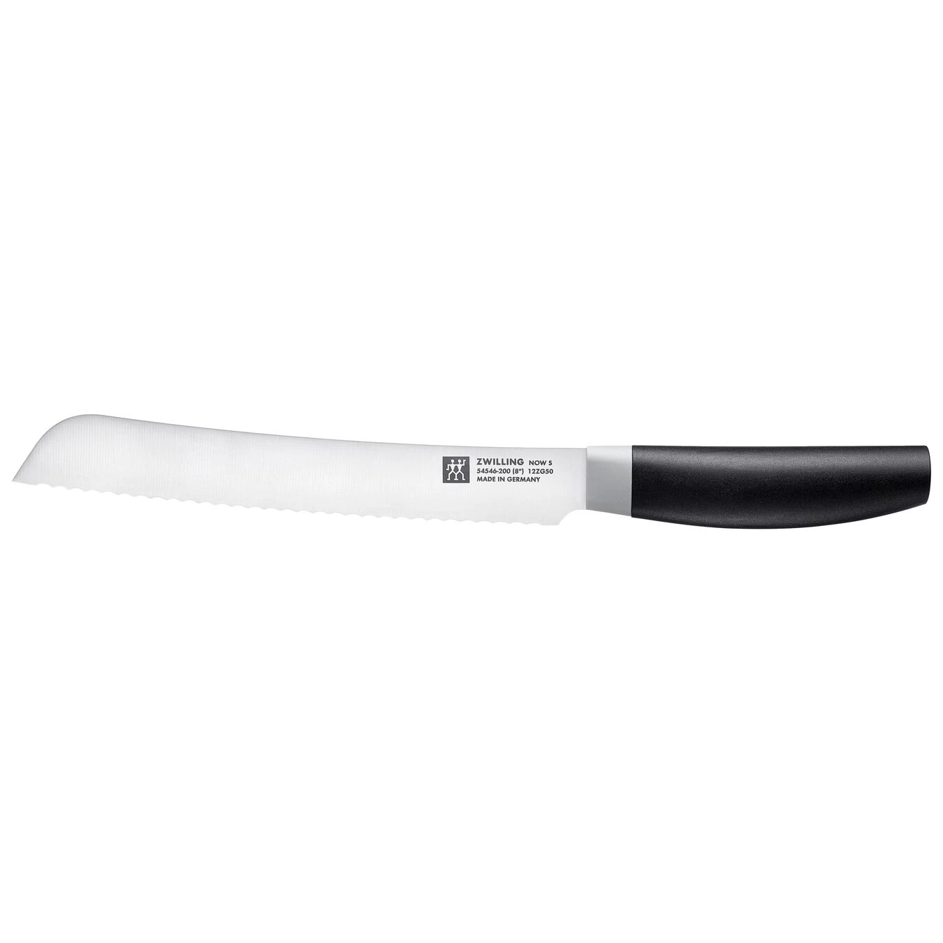 Zwilling Coltello Da Pane Seghettato - 20 Cm, Nero