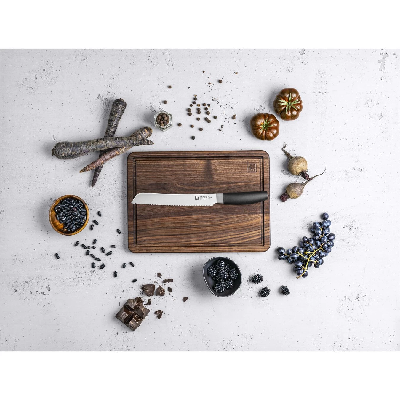 Zwilling Coltello Da Pane Seghettato - 20 Cm, Nero - immagine 4