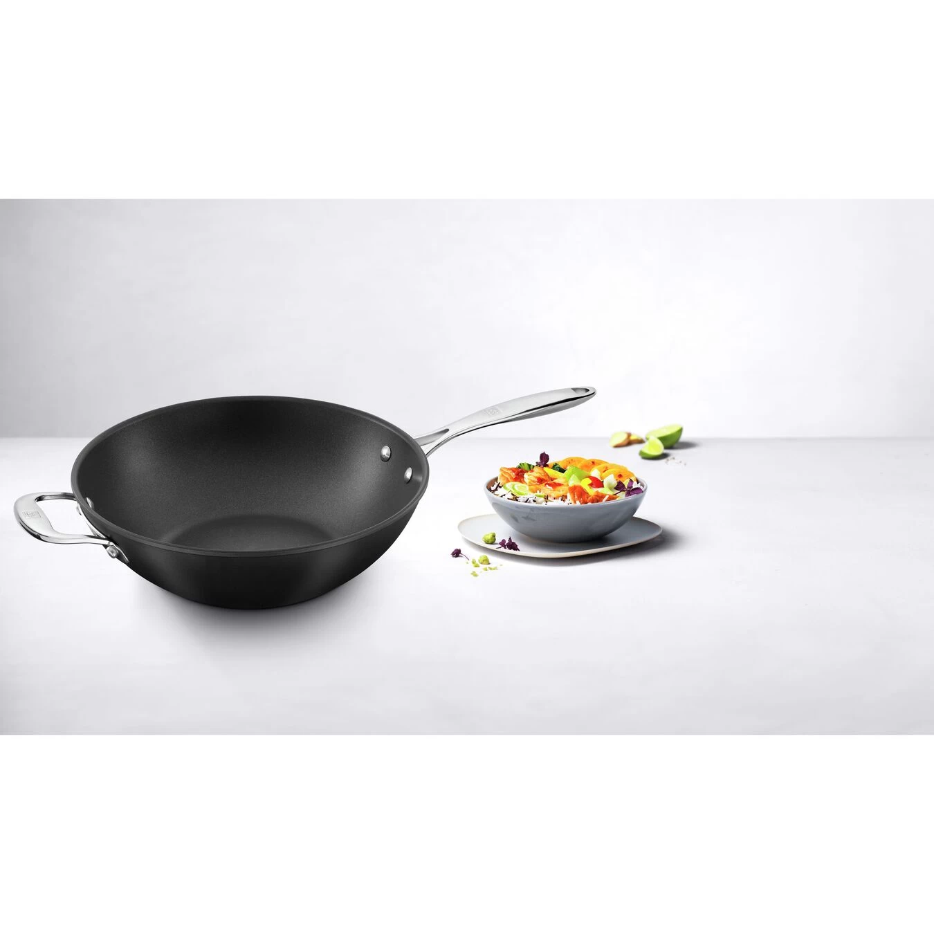 Zwilling Wok - 30 Cm, Alluminio, Duraslide Ti-X - immagine 5