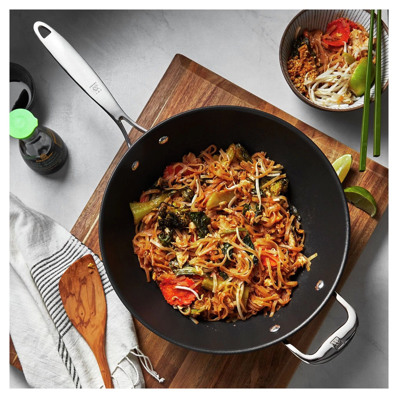 Zwilling Wok - 30 Cm, Alluminio, Duraslide Ti-X - immagine 6