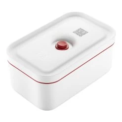 Zwilling Lunch Box Sottovuoto M, Plastica, Bianco-rosso